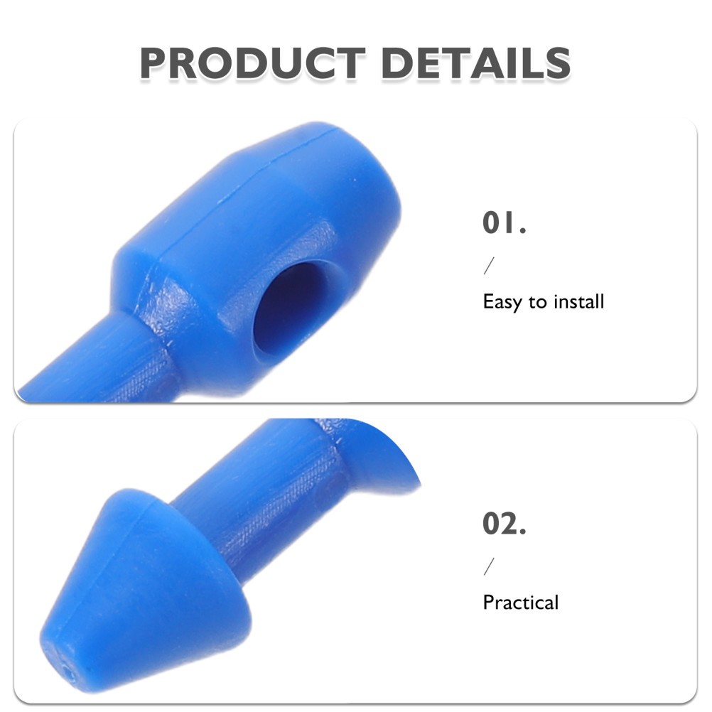 6Pcs Durable Plastic Spearfishing Band Inserts for Dive Gear Assorted Colors