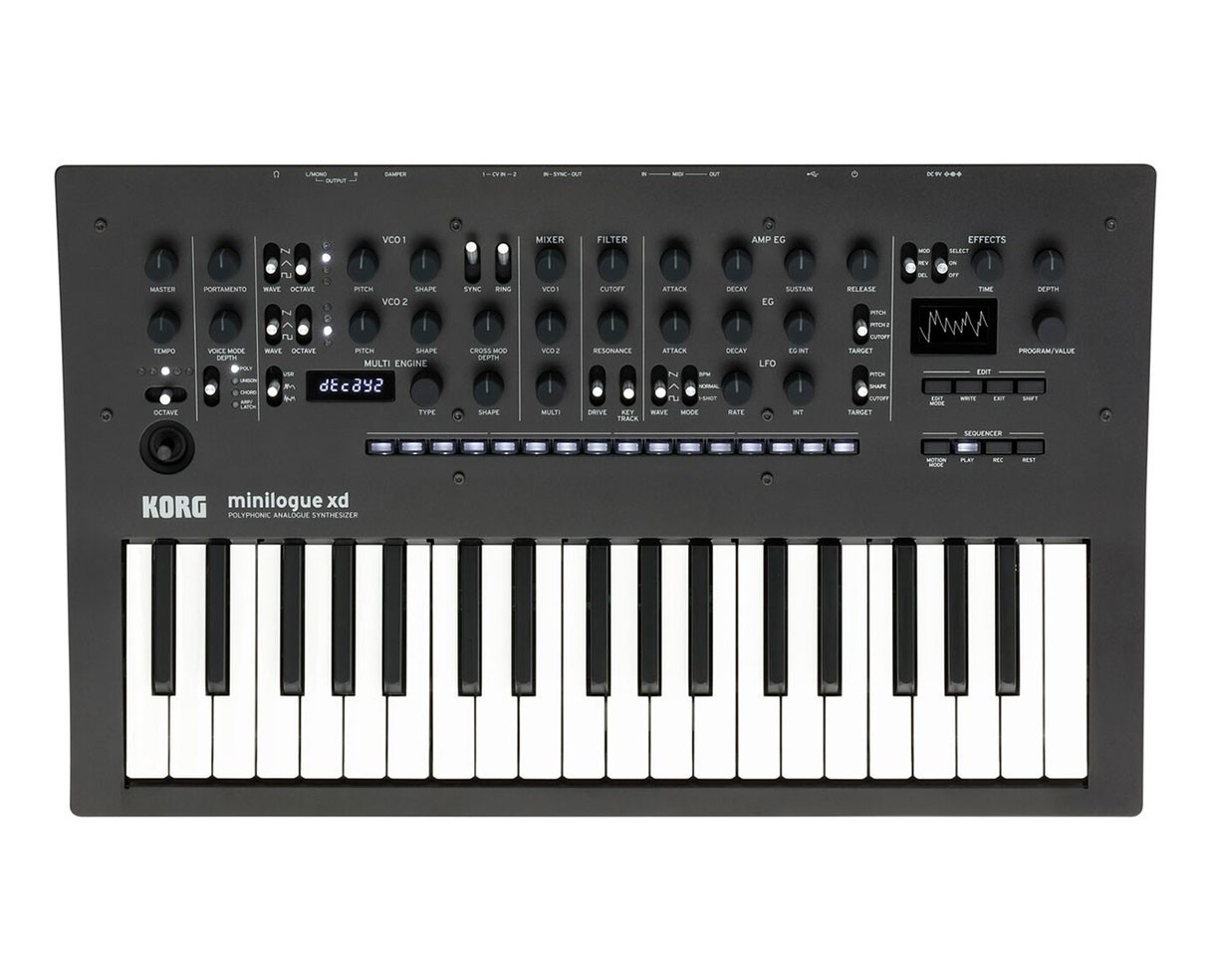 Korg Minilogue XD 37-Key Synthesizer w/ Prologue MULTI Engine