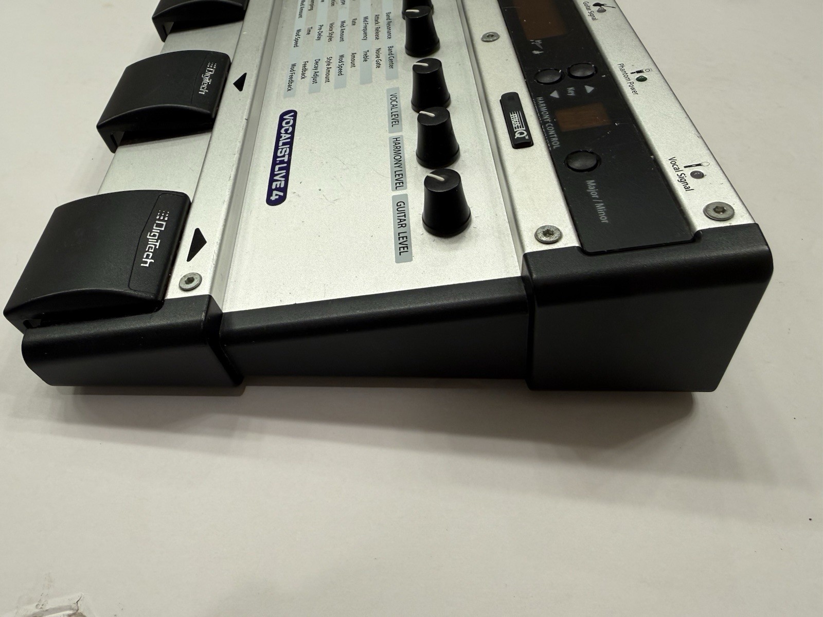 Digitech Vocalist Live 4 Harmony Multi Vocal Effect Processor Pedal + PSU