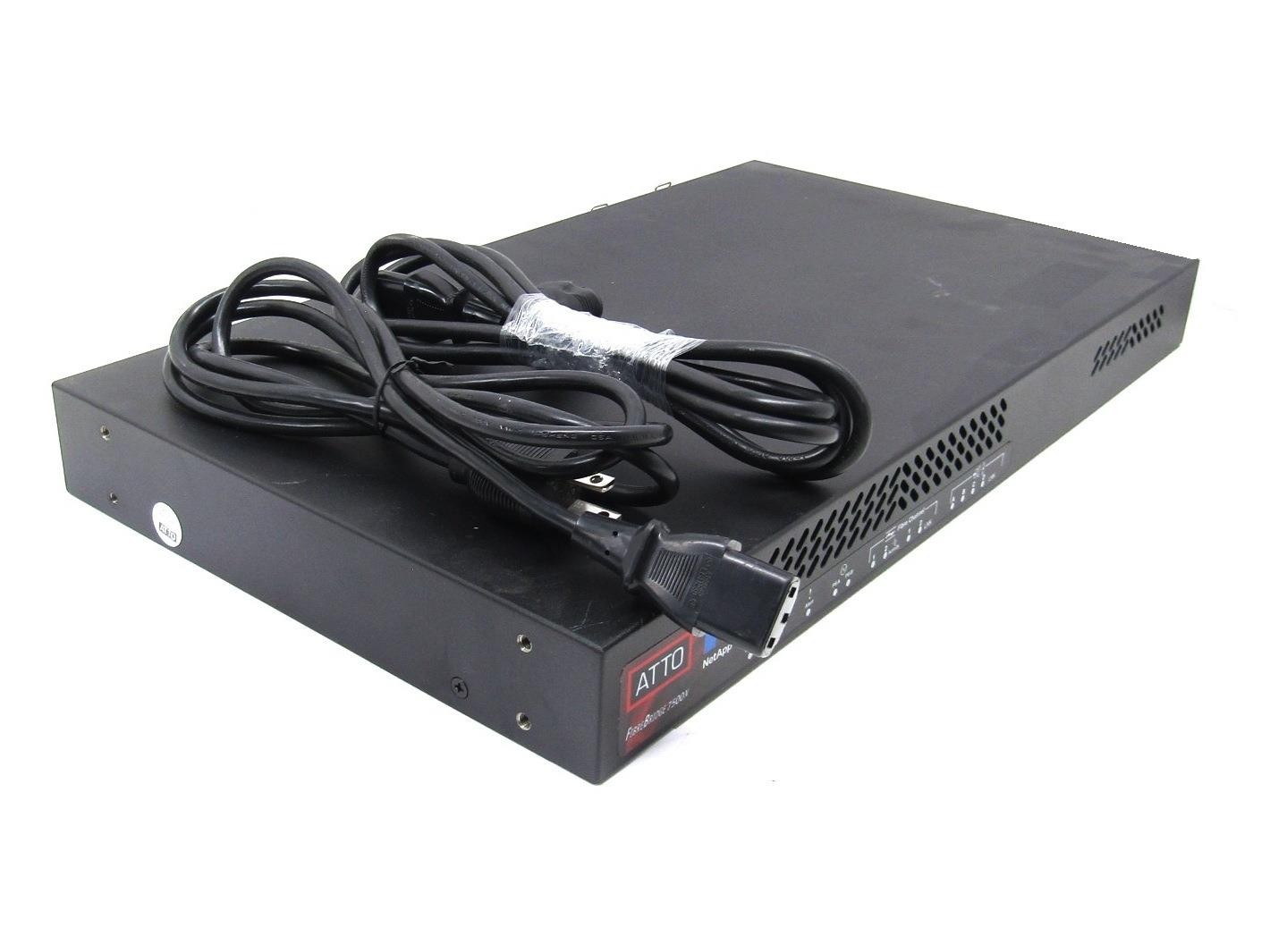 Atto Technology FibreBridge 7500N 2x SFP+ Port SAS NetApp Storage Controller