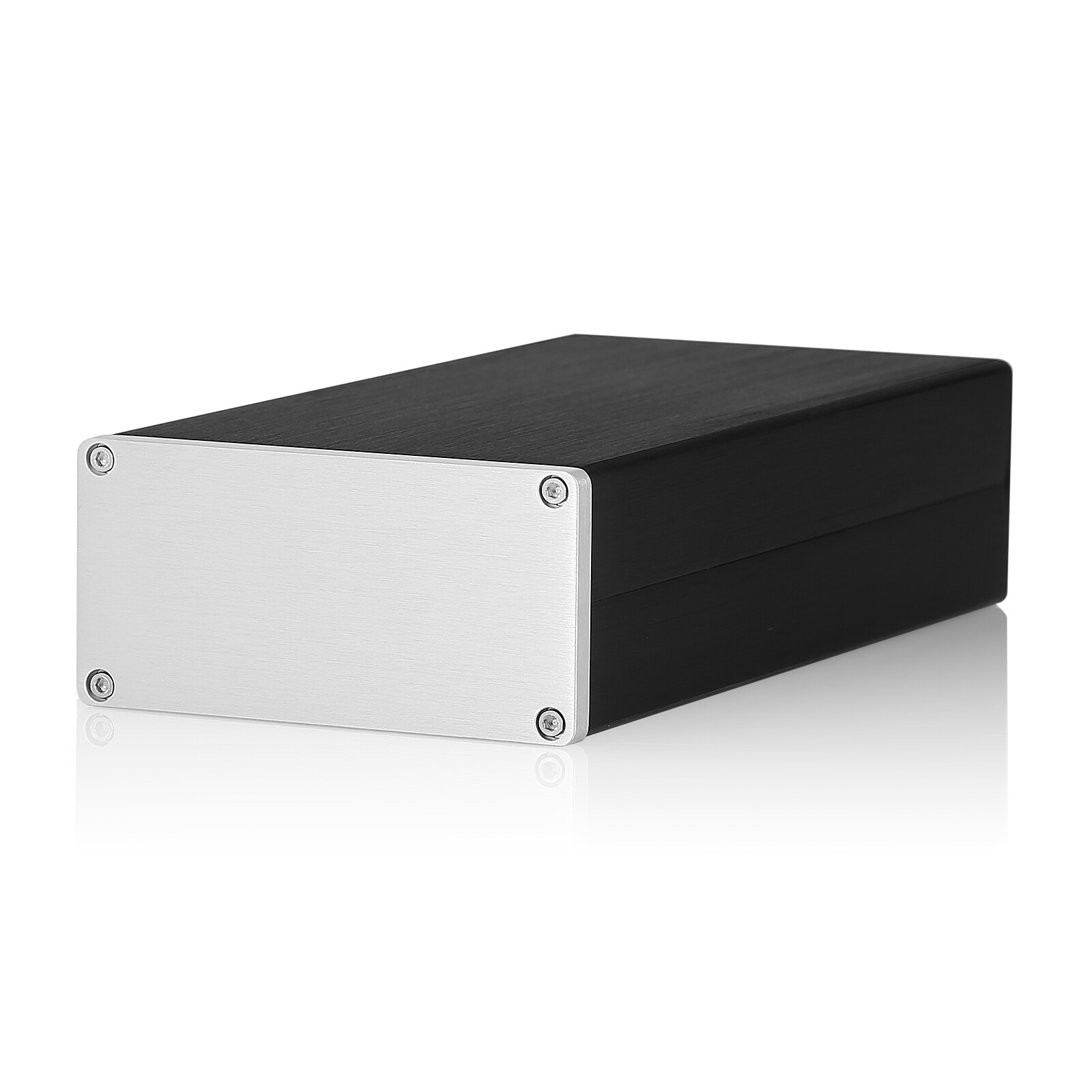 DIY Aluminum Chassis Enclosure Metal Case for Mini Amplifier/DAC 102×208×50mm