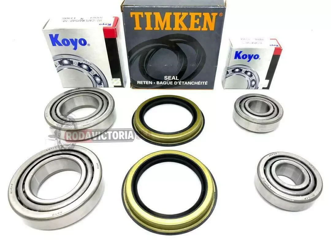 Front Wheel Bearing (2 Inner & 2 Outer) with Seal set for 95-11 FORD RANGER 2WD