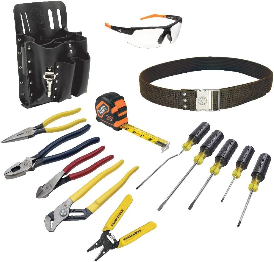 14pc Hand Tool Kit Electrician Pouch