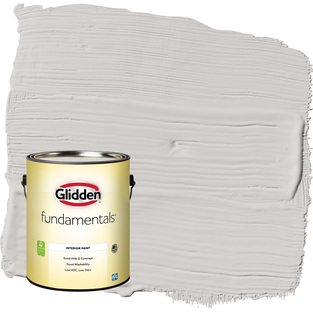Grey Eggshell Interior Paint 1 Gallon for Walls and Ceilings Water Based