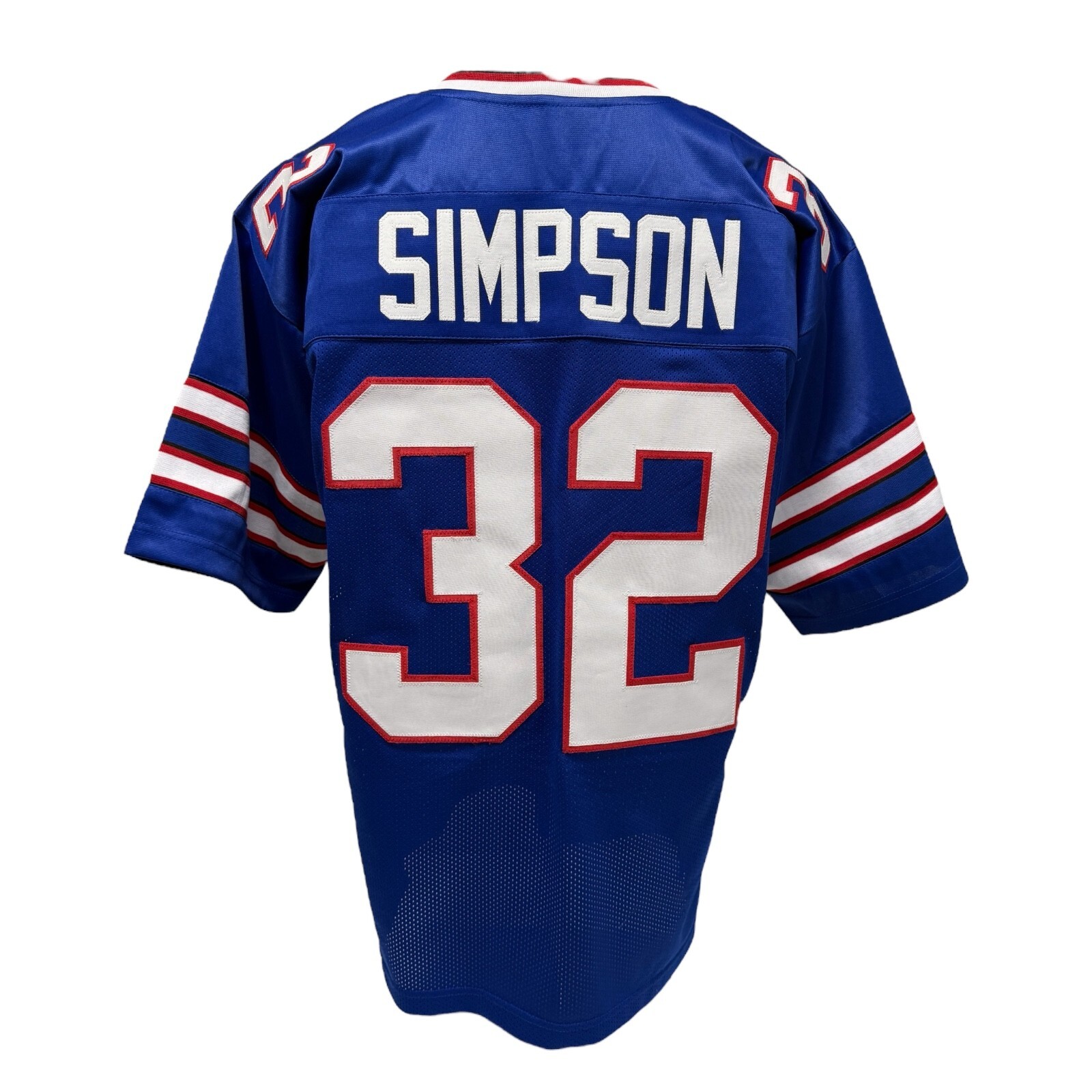 CUSTOM UNSIGNED O.J. SIMPSON BLUE JERSEY XL