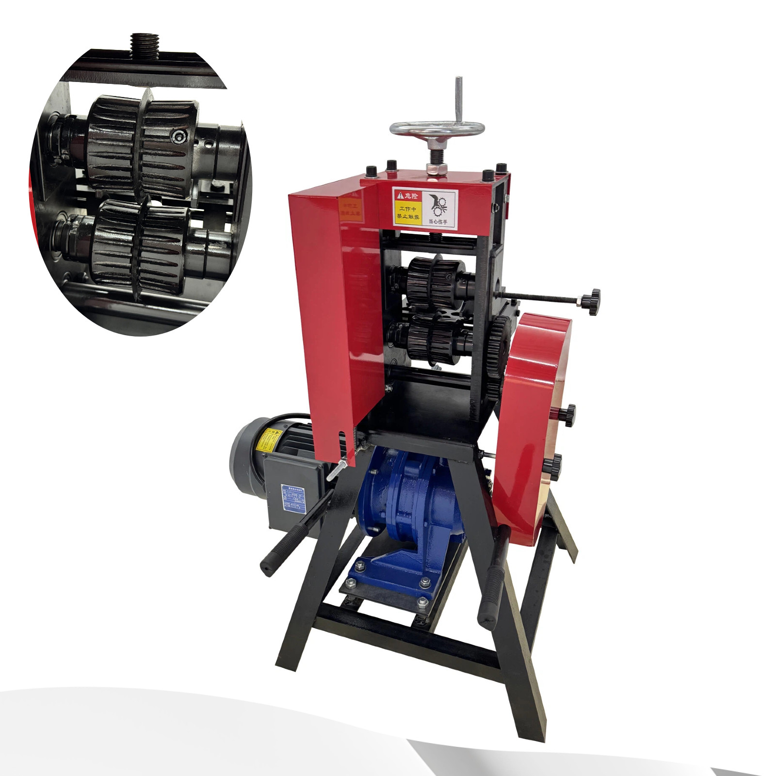 Wire Stripping Machine 220V 1PH Industrial Cable Peeler Scrap Wire Processing