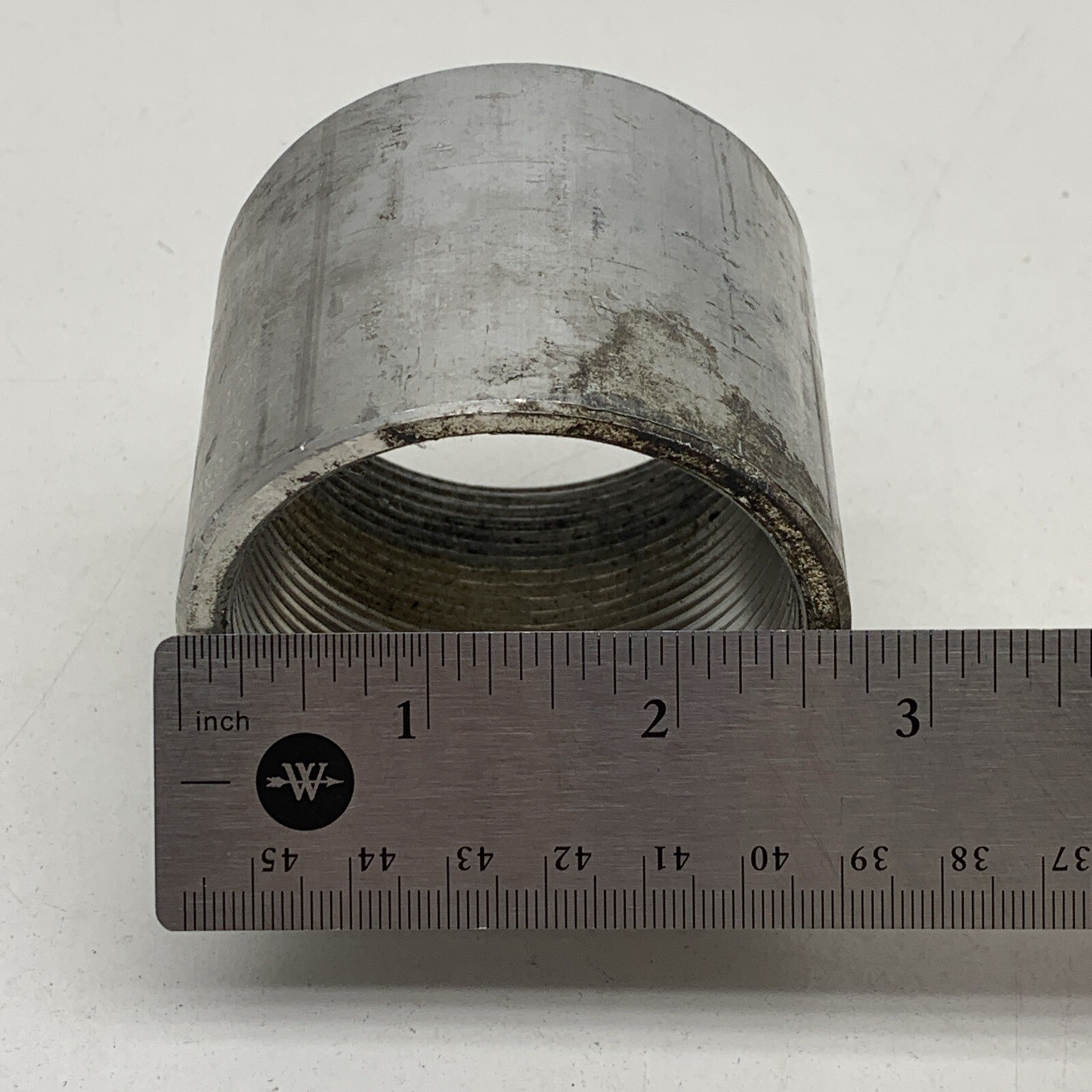ALUMINUM 2” Rigid Conduit Threaded Thread Coupling Union Fitting