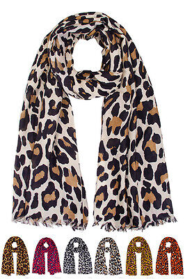 ScarvesMe Best Sexy Women Fashion Animal Print Cheetah Leopard Oblong Scarf