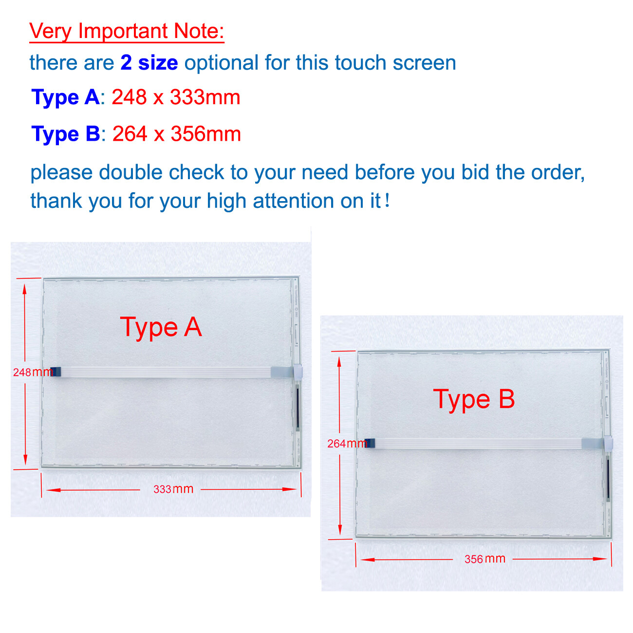 15.1" Touch Screen Fit for ELO SCN-AT-FLT15.1-001-0H1 362740-9122 TFT-068
