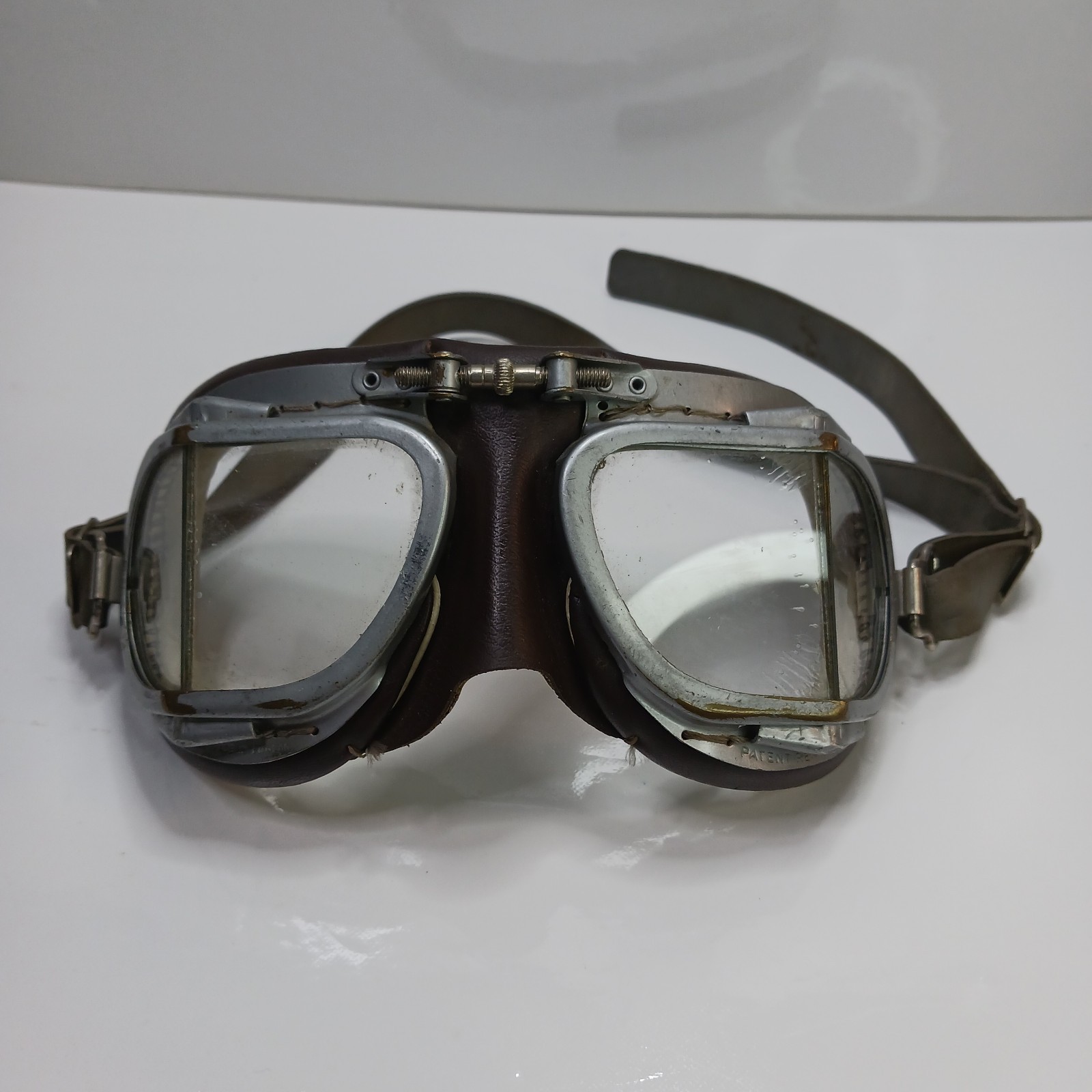 Vintage Stadium  Motorcycle Goggles Made in England, Scooter