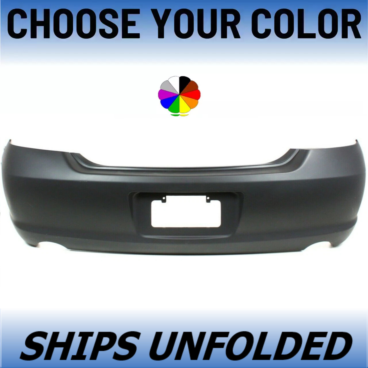 NEW Choose Your Color Painted Rear Bumper For 2005-2010 Toyota Avalon