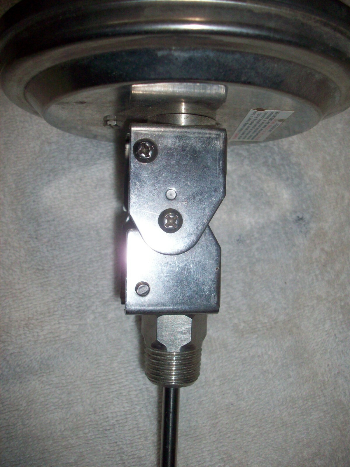 Winters Stainless Steel Thermometer Gauge