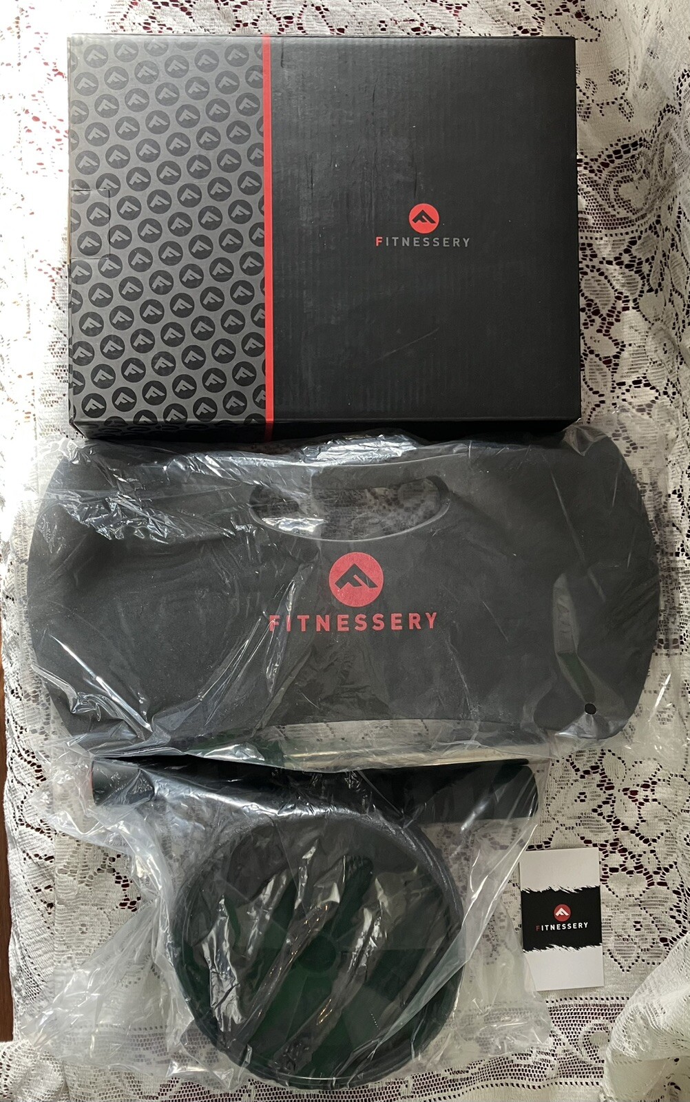 Fitnessery Ab Wheel Fitness Exercise Equipment Strengthen & Tone Core Black New