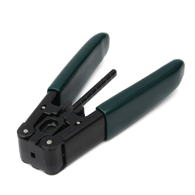 Fiber Optic FTTH Tool Kit with FC-6S Cleaver Optical Power Meter Visual US
