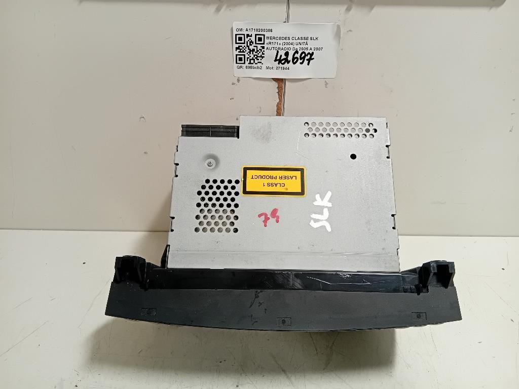 Radio For Mercedes SLK W171 Series 2 A1718200386 271944 (04>11)