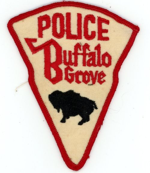 ILLINOIS IL BUFFALO GROVE POLICE NICE OLD VINTAGE SHOULDER PATCH SHERIFF