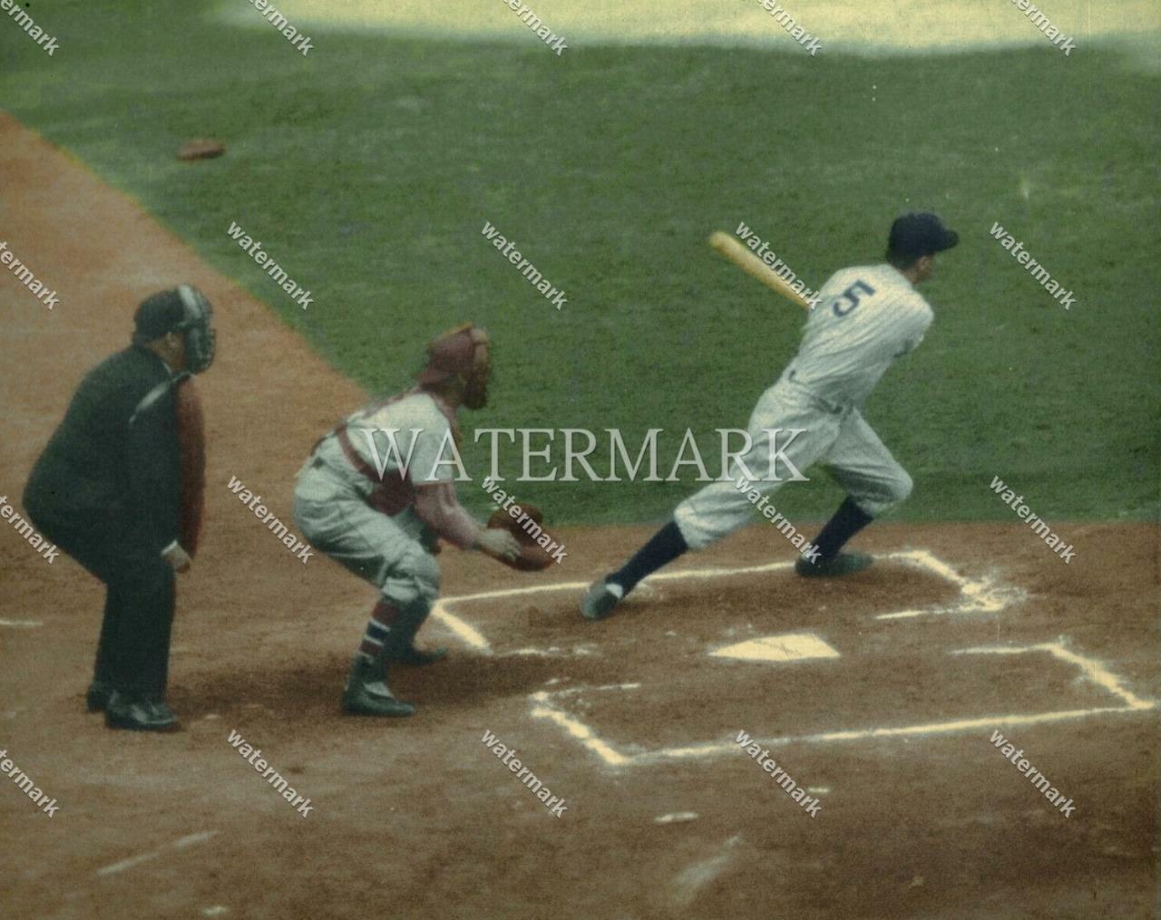 F834 1936 Frankie Crosetti NY Yankees Baseball 8x10 11x14 16x20 Colorized Photo