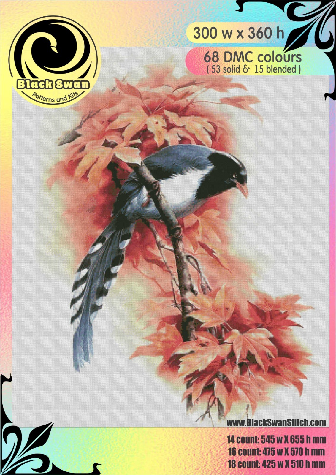 Magpie 1323 - Chart Counted Cross Stitch Pattern Needlework Xstitch