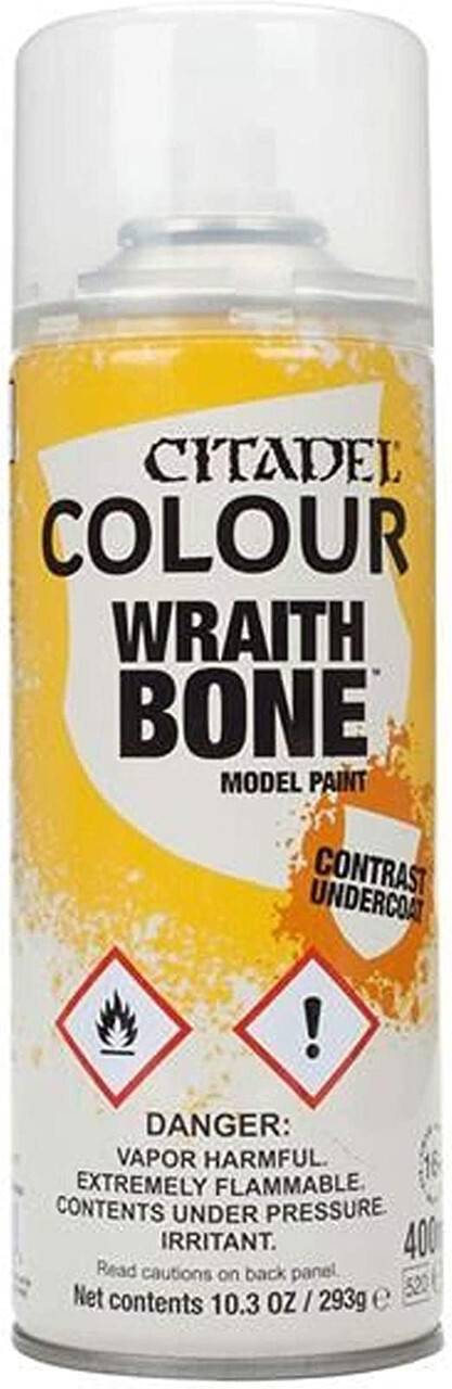 Games Workshop Contrast Undercoat Spray paint: Wraith Bone