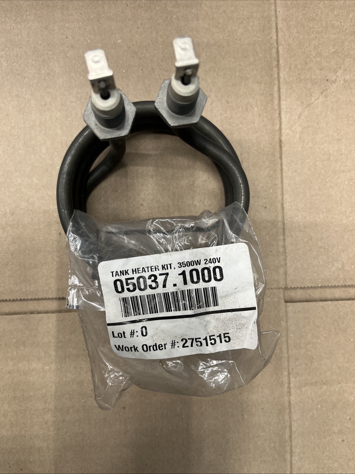Bunn 05037.1000 Tank Heater/Element Kit, 3500W, 240V New.