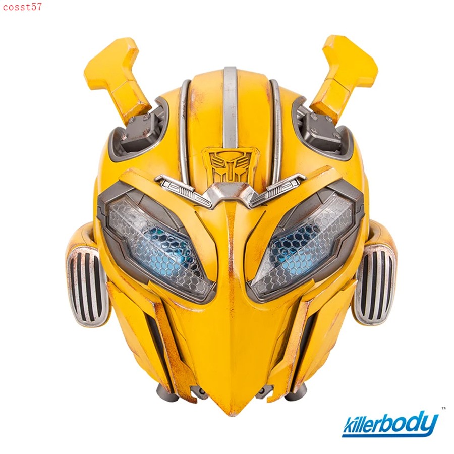 Killerbody Transformers Bumblebee Helmet Mask Deformable Voice Control Toy Gift
