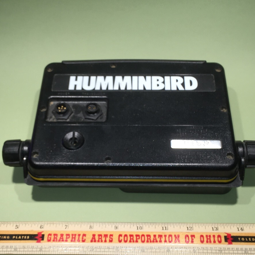 Humminbird LCR 4 ID Fishfinder Head Unit w/ Cover No Cables Untested PARTS ONLY