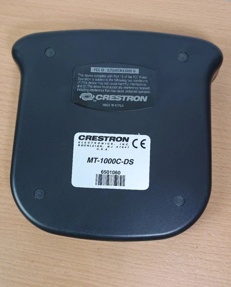 Crestron MT-1000C MiniTouch Handheld Wireless Touchpanel Vintage Rare
