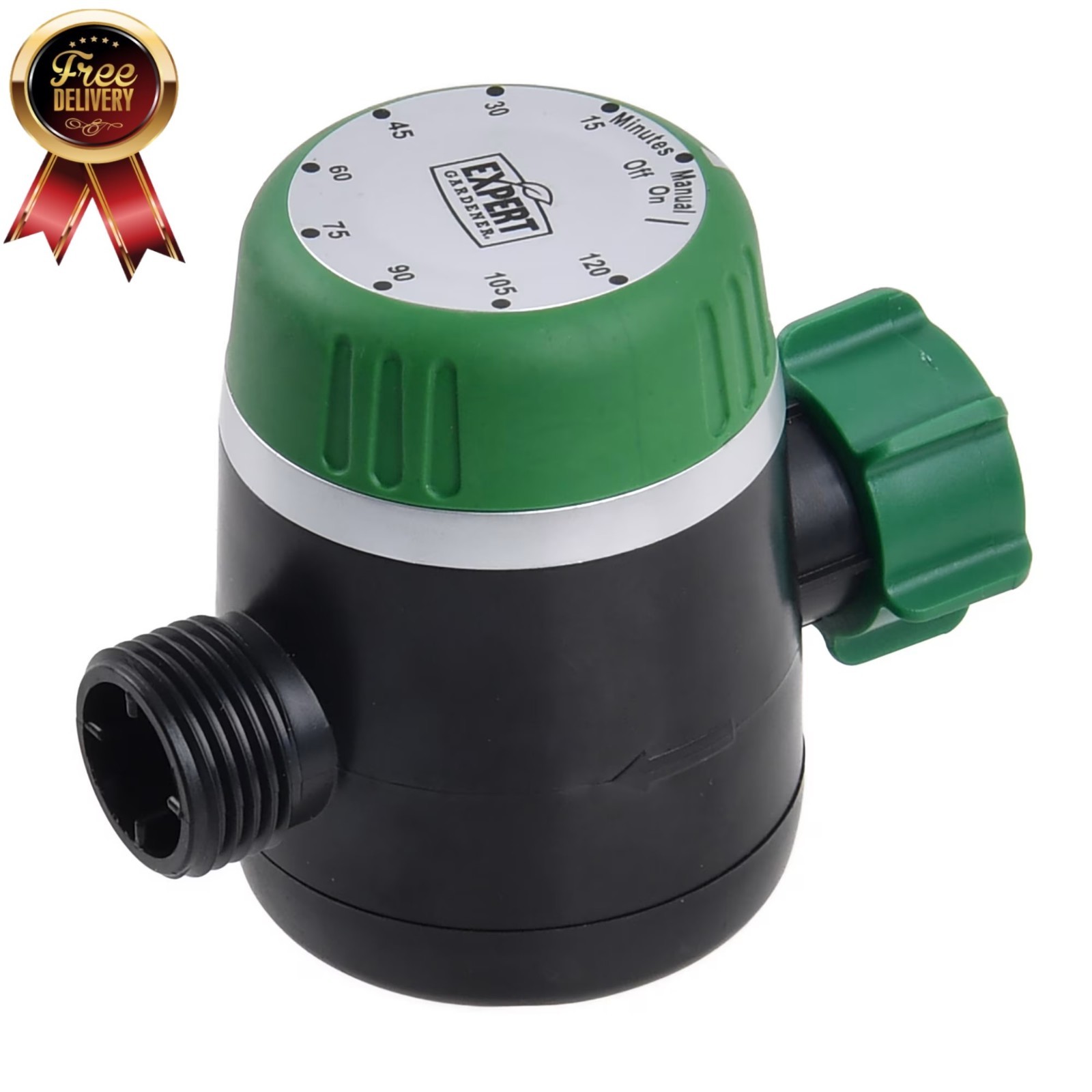 Expert Gardener Outdoor Dial Faucet Mechanical Watering Controller