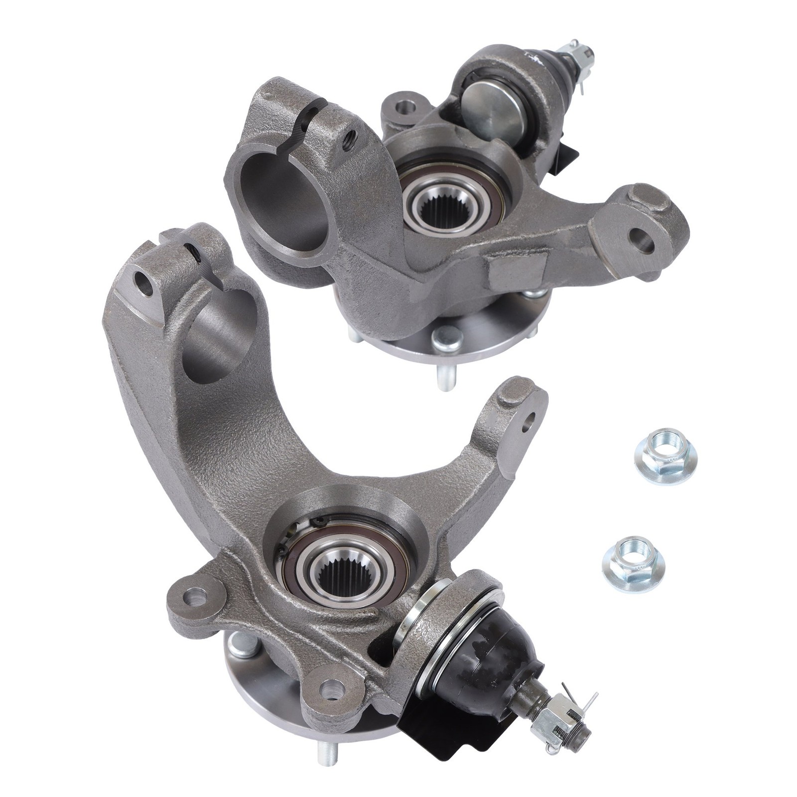 Front Steering Knuckles Wheel Hub Bearings For Ford Transit Connect 2010-2013