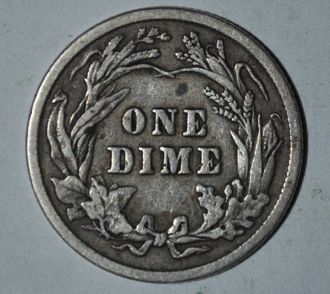 1912 p BARBER SILVER DIME {{{{6769