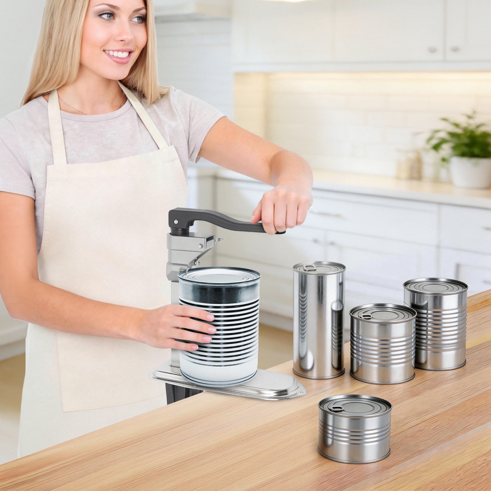 Commercial Can Opener Countertop Kitchen Can Opener Manual Can Opener