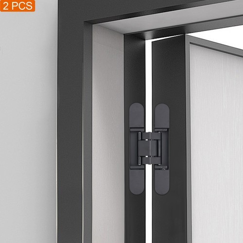 2-Pack 6 Inch Hidden Concealed Heavy Duty Door Hinges Zinc Alloy Hinges Hinges