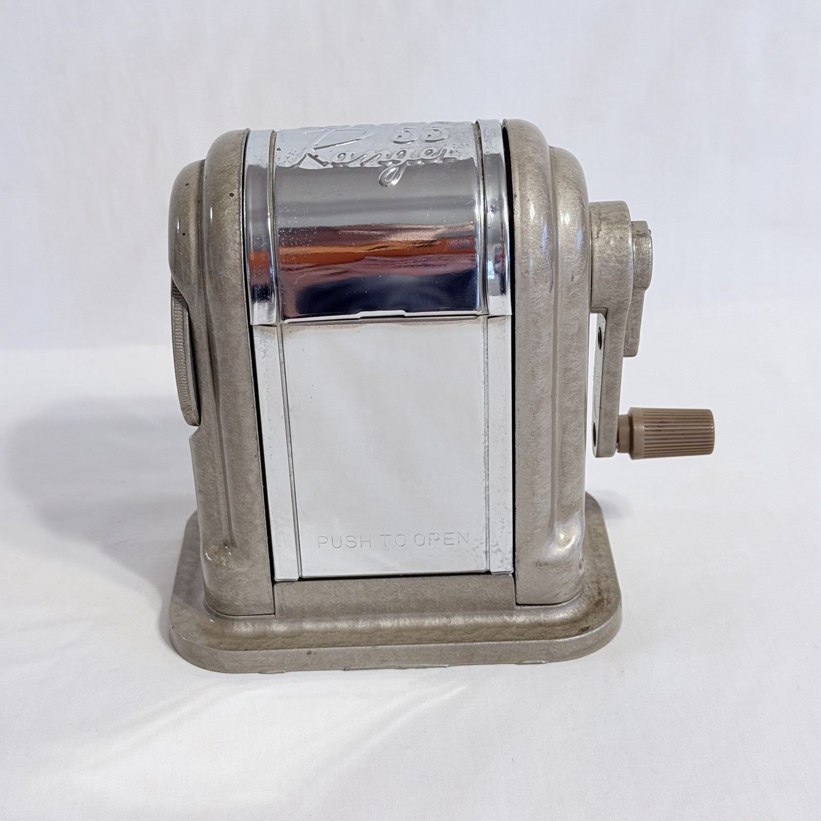 Vintage Boston Ranger 55 Pencil Sharpener 6 Hole Adjustable Selector