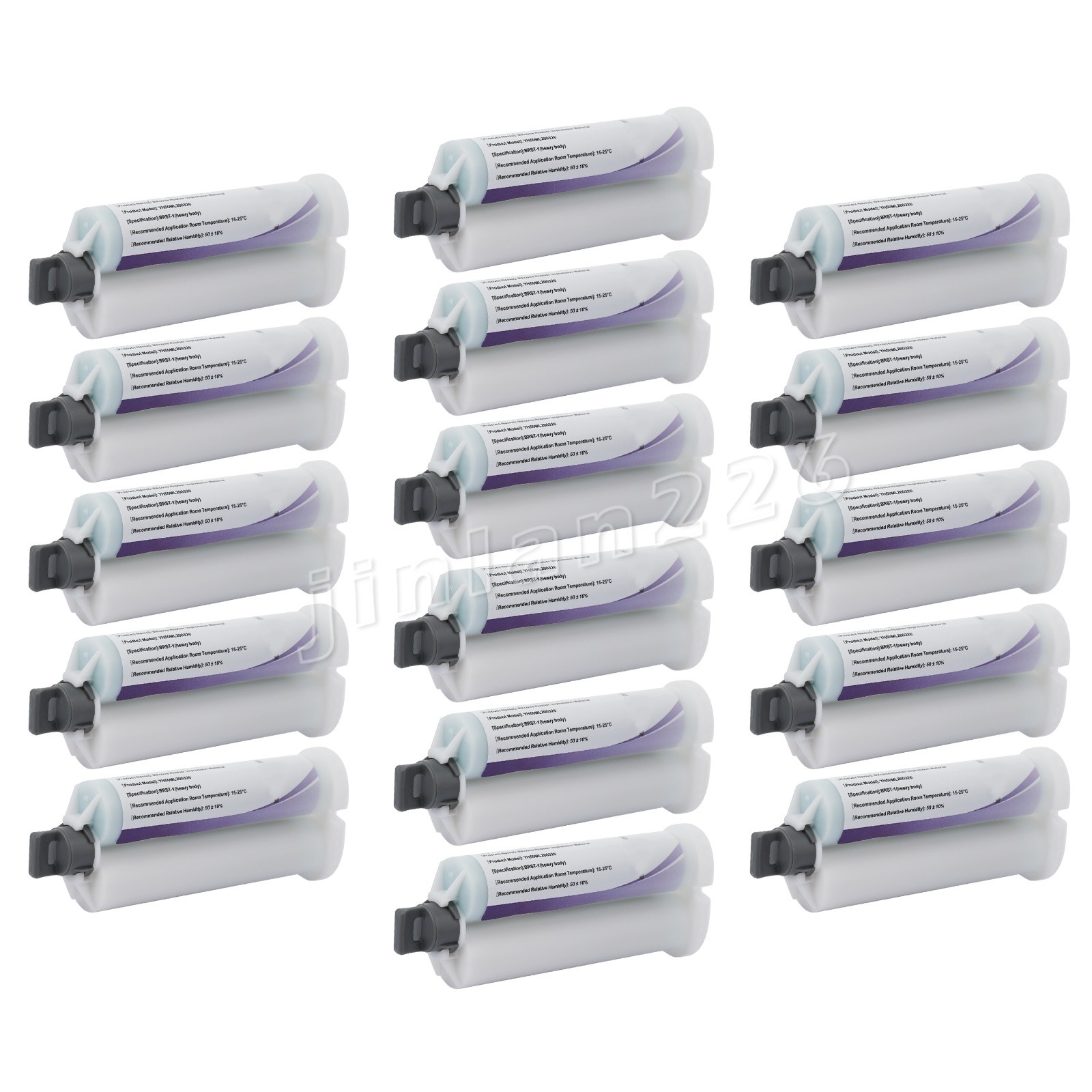16* Heavy Body Fast Rapid Set Dental Impression Material 50mL Cartridge VPS PVS