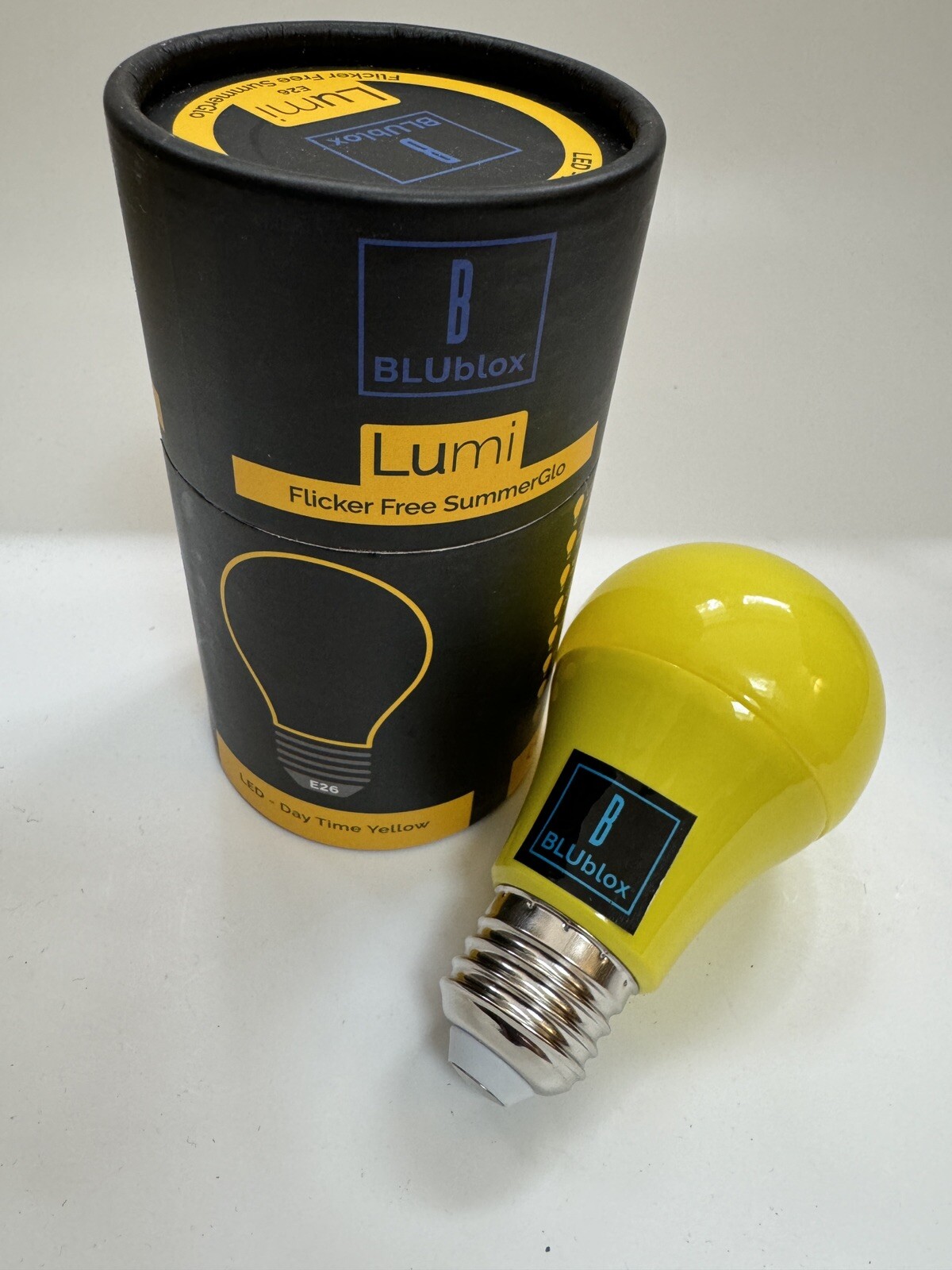 Blublox Lumi Flicker Free SummerGlo LED Day Time Yellow Night