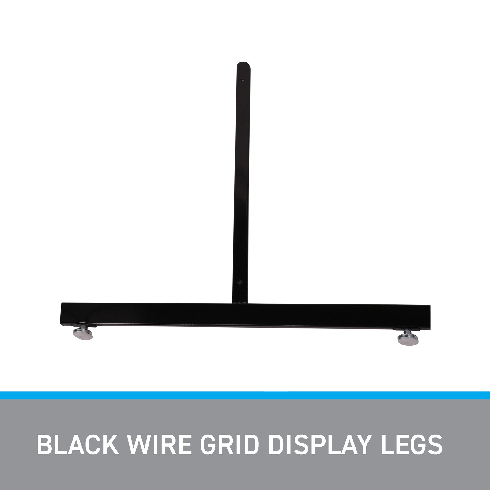 Black Wire Grid Display Legs - Set of 2