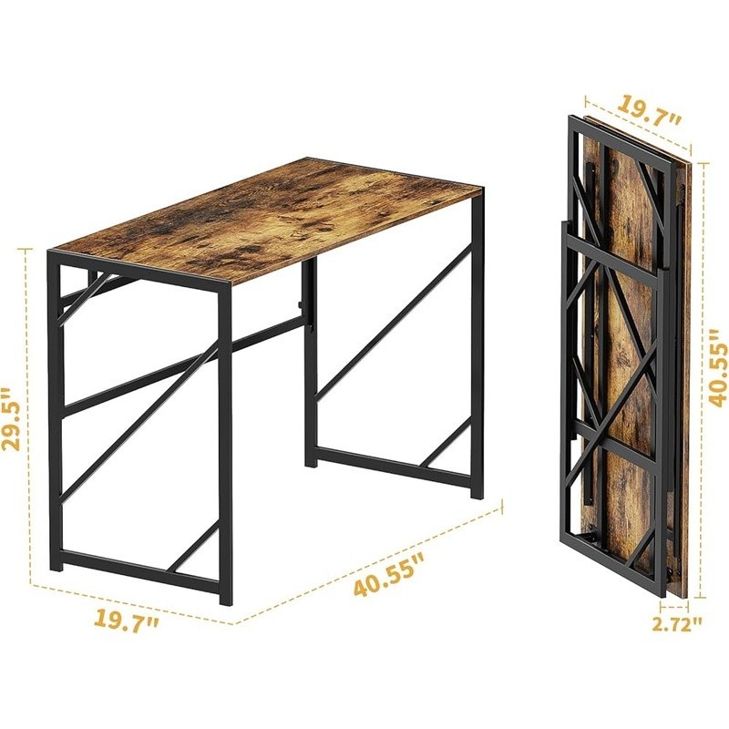 Folding Desk Portable Modern Computer Table Home Office Study Gaming Picnic New
