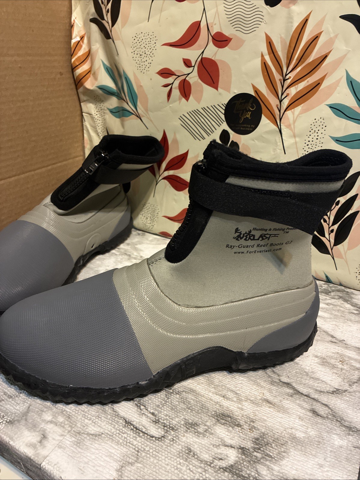 Foreverlast Ray-Guard G2 Reef Fishing and Wading Boots Men Size 12 ~ NEW