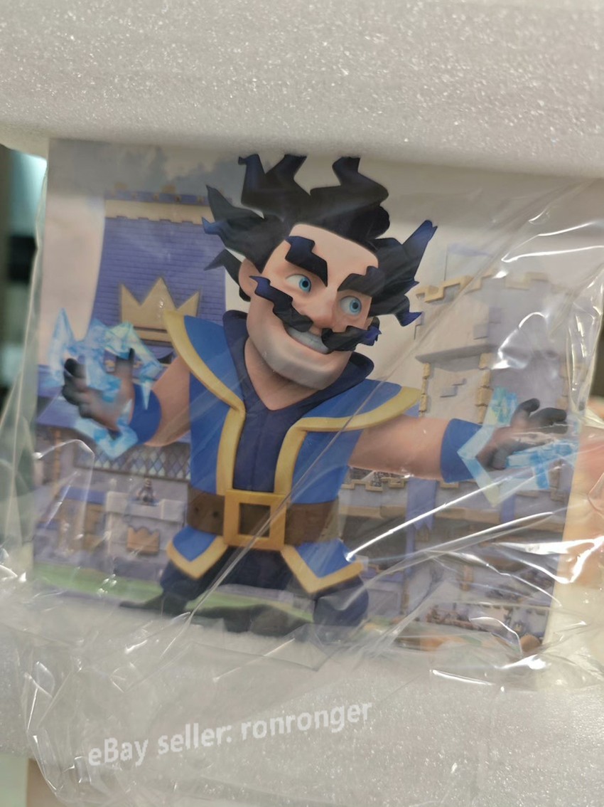 Supercell Clash Royale Electro Wizard Official PVC Figure Statue