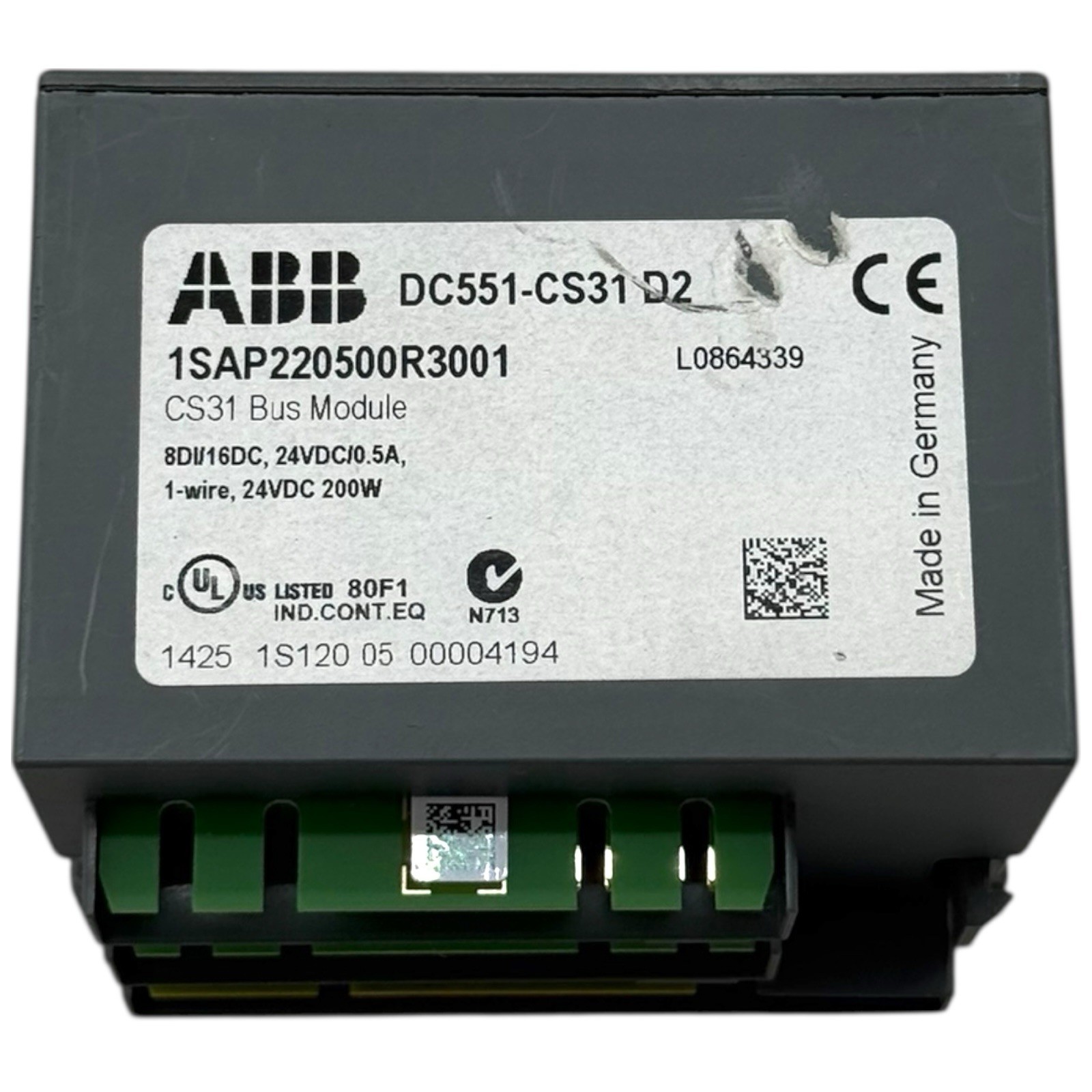 ABB DC551-CS31 | 1SAP220500R3001