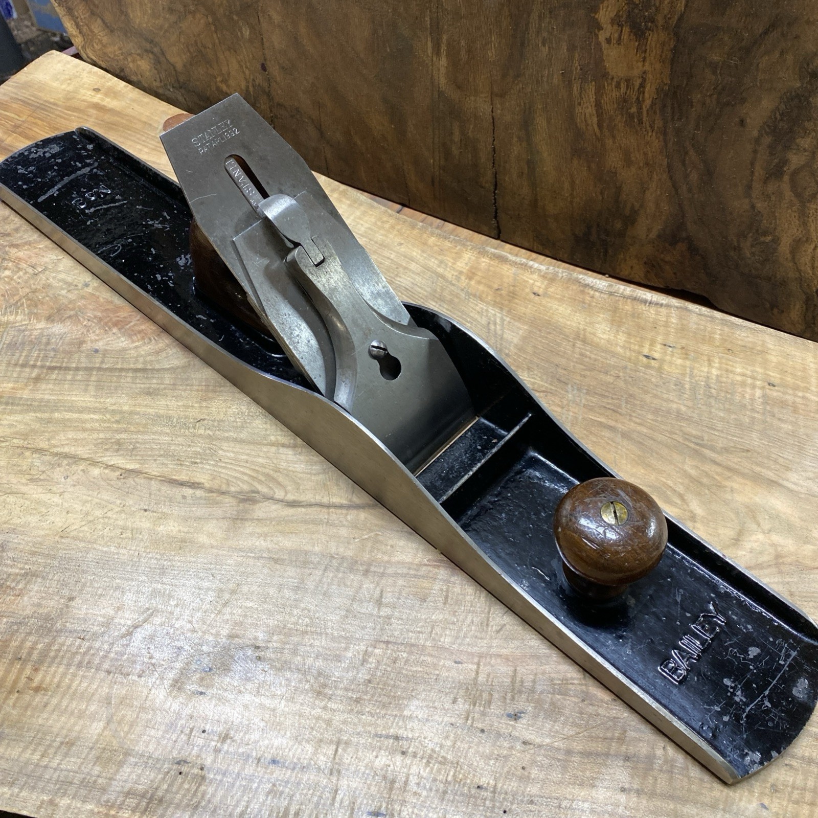 Stanley Bailey No. 8C Jointer Plane, Type 10, 1907-1909 Antique