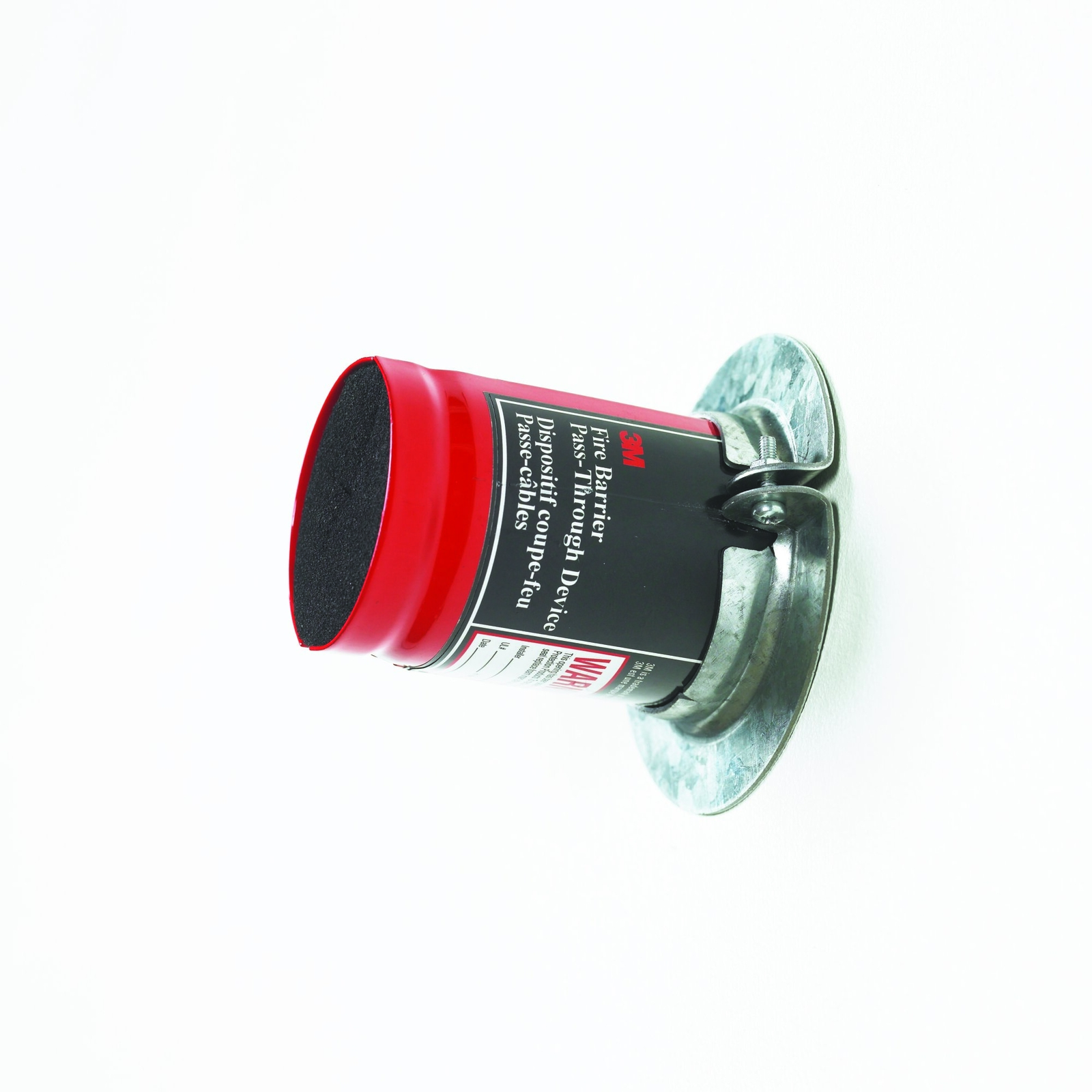 3M Fire Barrier Pass-Through Mounting Brackets PT2RMB, 2 in Round