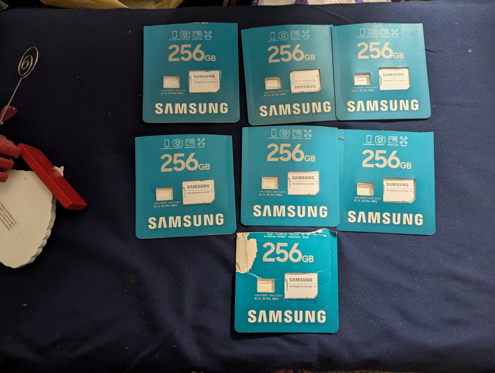 Samsung MicroSD to SD Adapter - for Samsung & Sandisk Memory Card NEW | Lot of 7