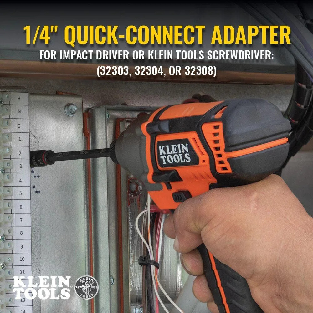 Klein 3 in 1 Impact Flip Socket Set 2Pc