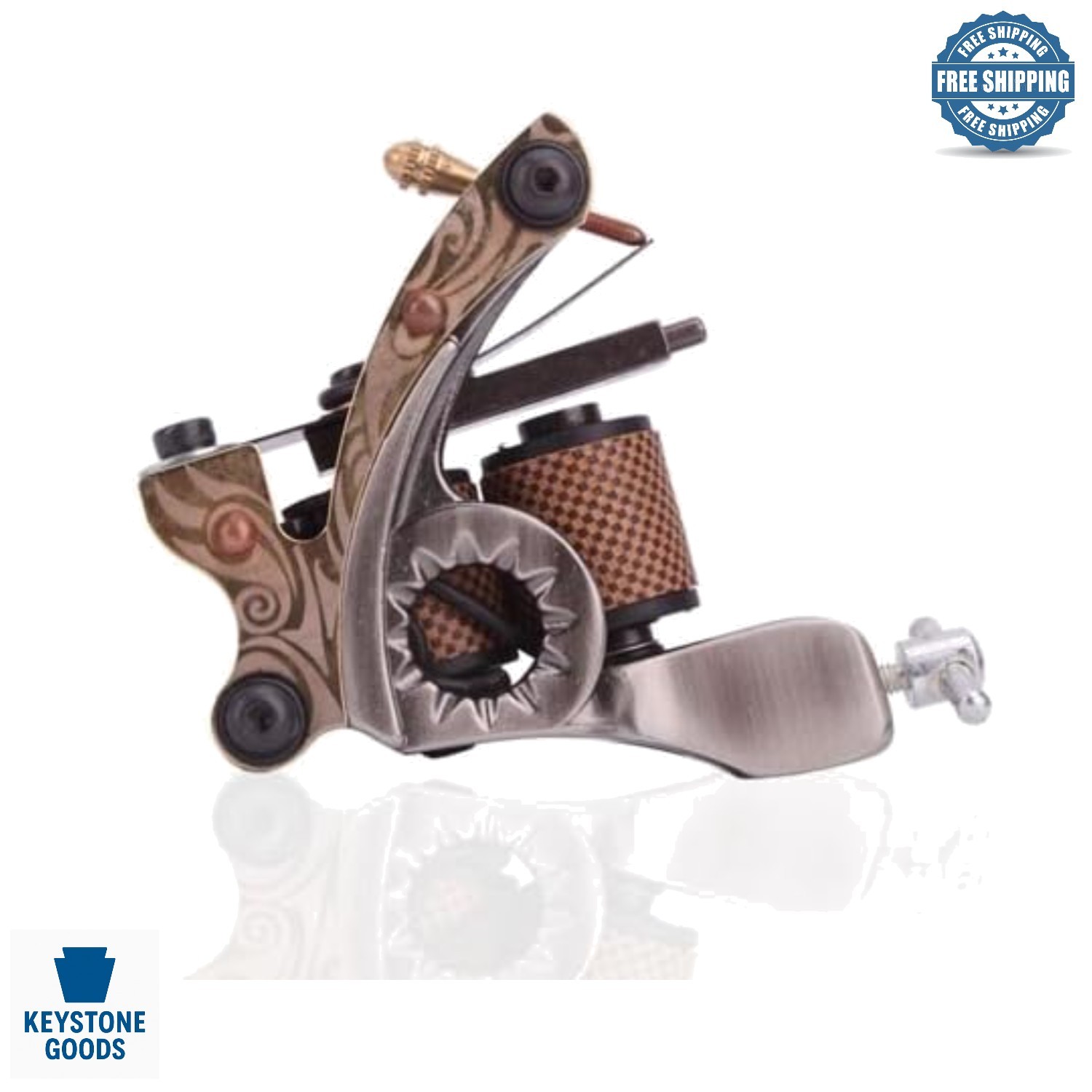 New 10 Laps Coils Tattoo Machine - Versatile Liner & Shader Gun