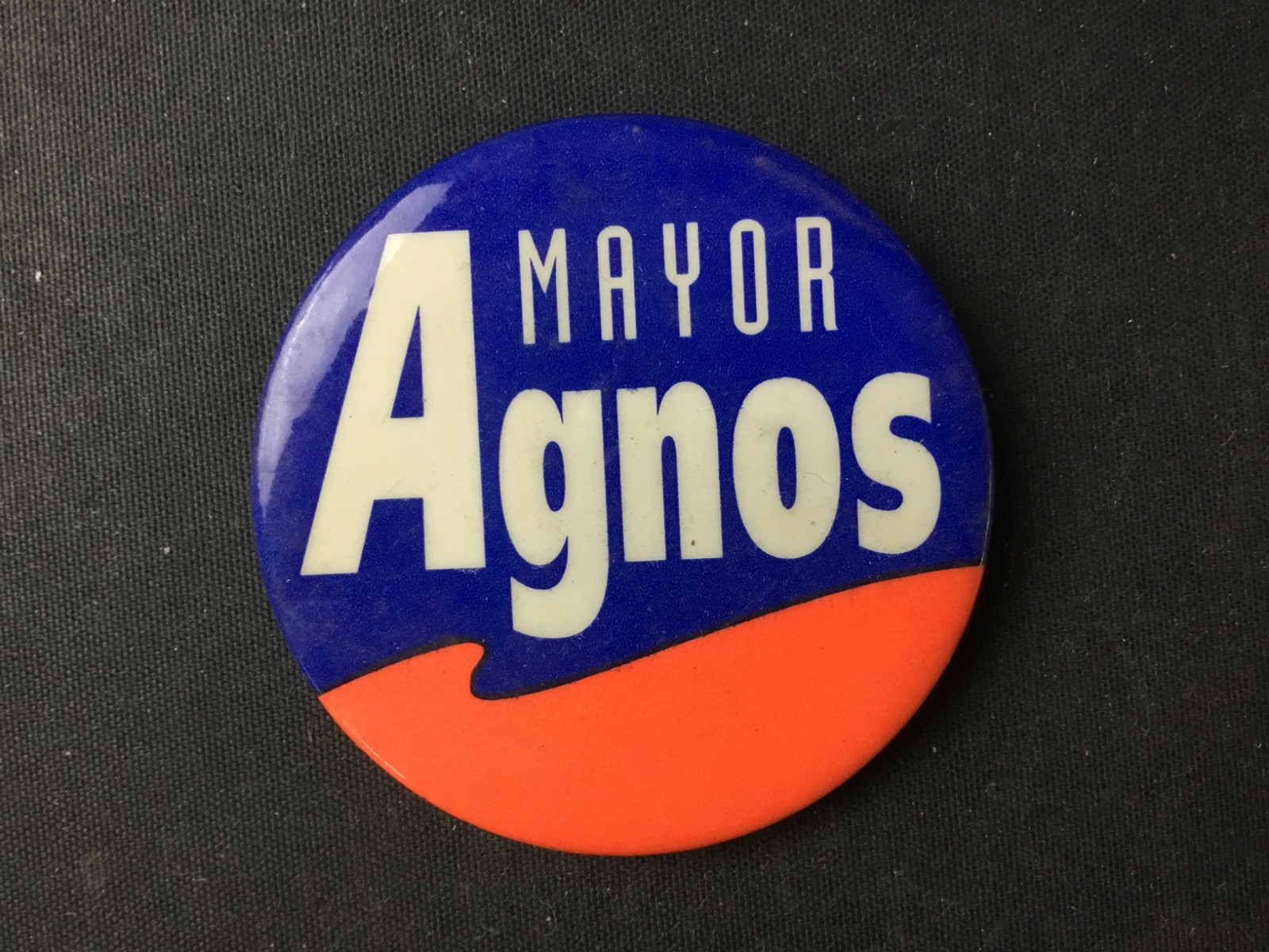 *San Francisco Mayor DUI Project (Art Agnos)  Pin Button - Vintage