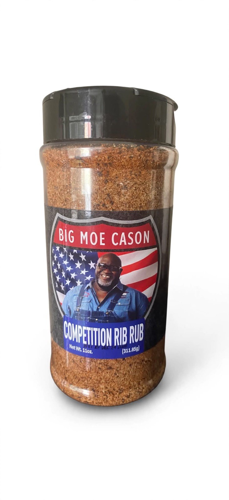 Big Moe Cason Competition Rib Rub BBQ Rub 11 oz