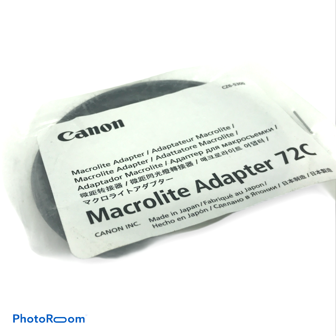 New CANON 72C Macrolite Adapter