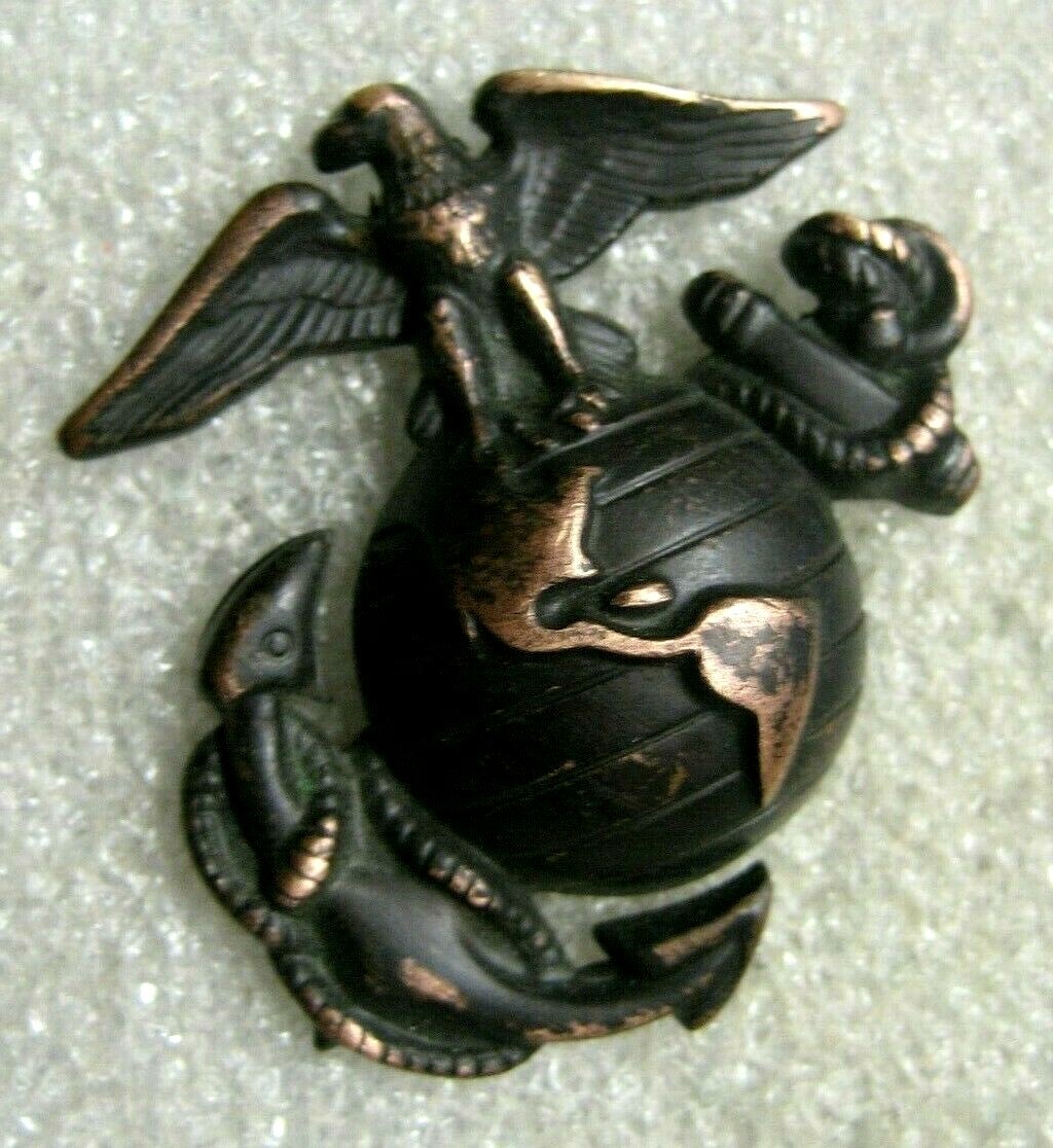 US Marine Corps Cap Badge,1960s,Vietnam War,***