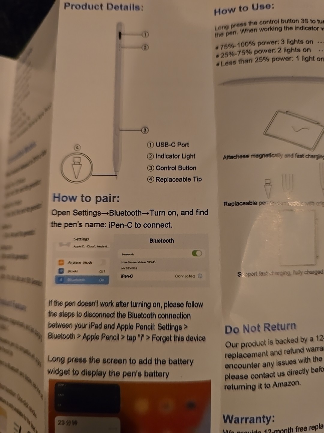 Stylus Pen for iPad